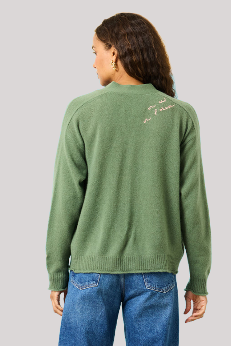 Kerri Rosenthal - Whisper Featherweight Cardigan - ARMYGREN