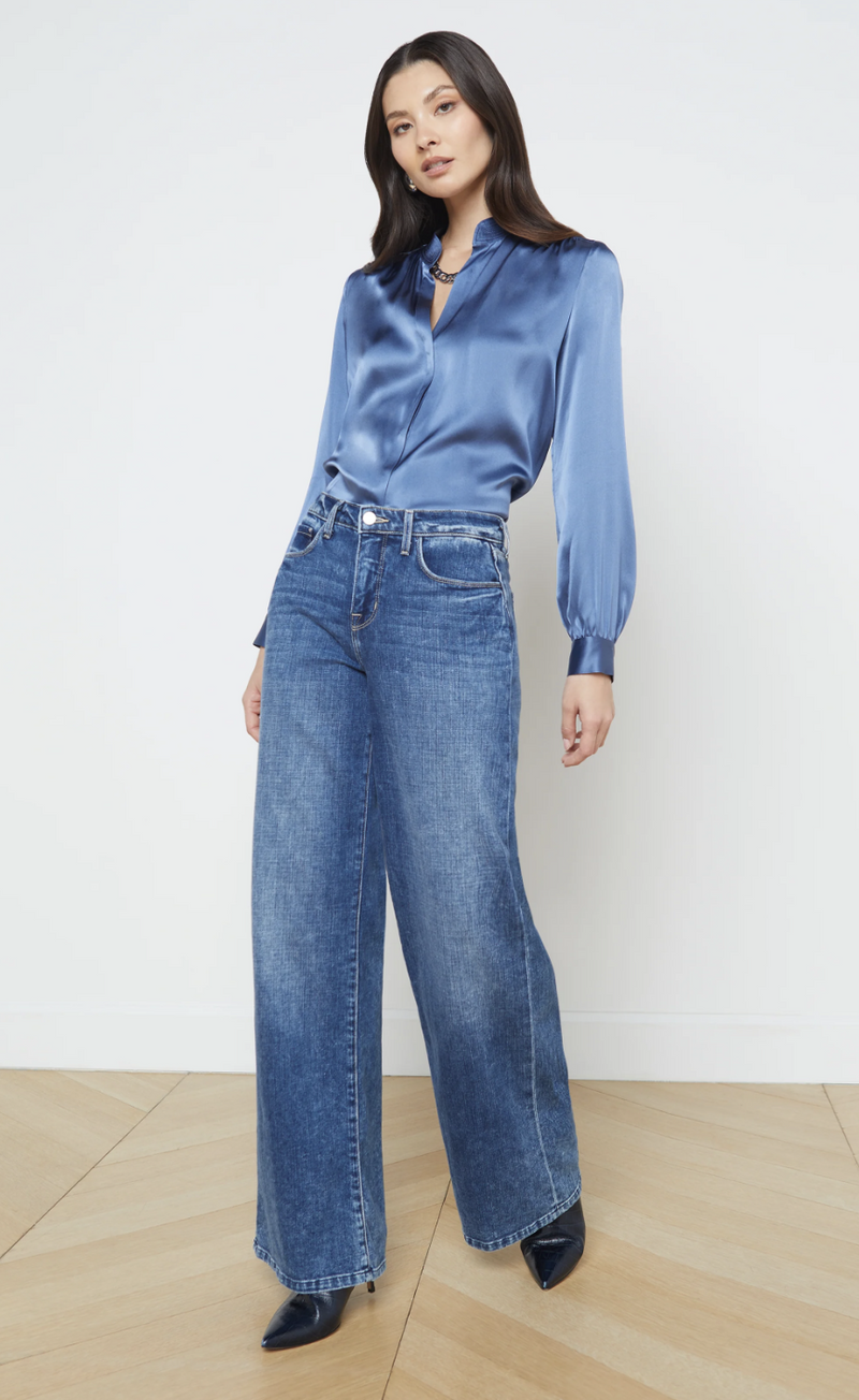 L'agence - Alicent Wide Leg Jeans - WILCOX