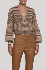 L'agence - Christabel Stripe Cardi - BISMULST