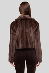 L'agence - Davy Crop Jacket - DRKJVAST