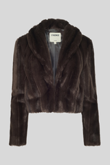 L'agence - Davy Crop Jacket - DRKJVAST