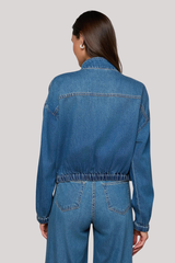 L'agence - Dunia Zip Front Bomber Jacket - WILTON