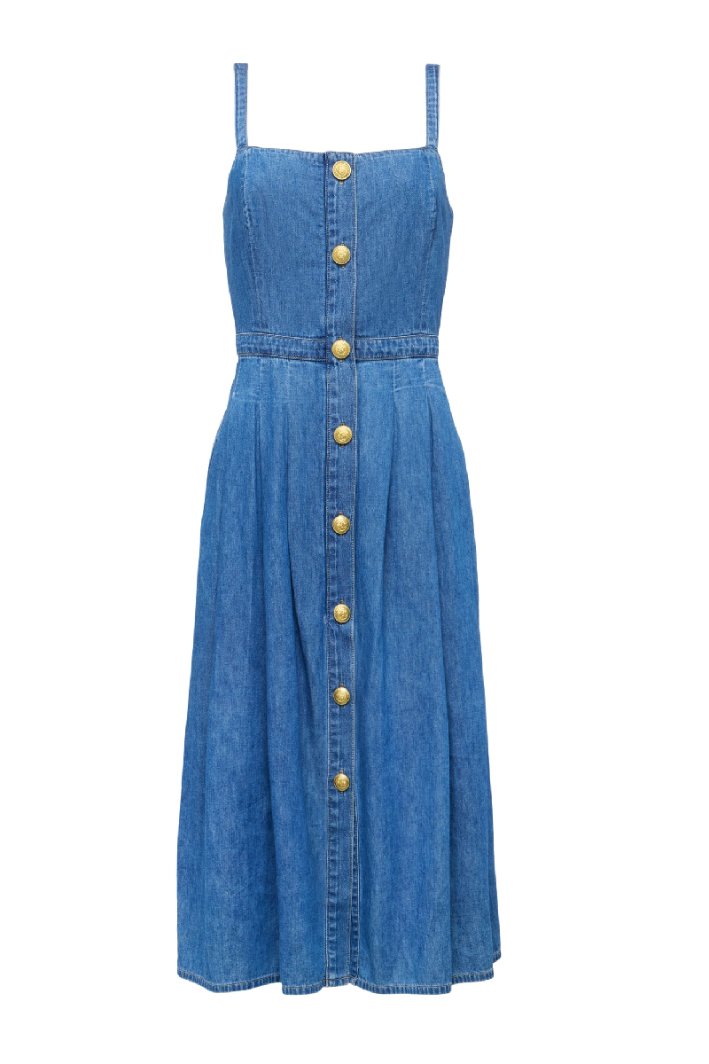 L'agence - Esmeralda Pinafore Dress - STOKES