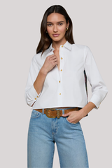 L'agence - Fawn Floral Print Shirt - MULROFLO