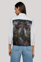 L'agence - Fawn Floral Print Shirt - MULROFLO
