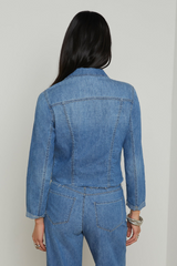 L'agence - Janelle Denim Jacket - STOKES