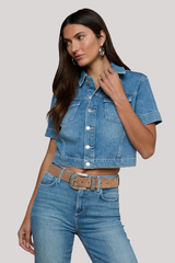 L'agence - Kirstie Jean Shirt Jacket - CALABASA