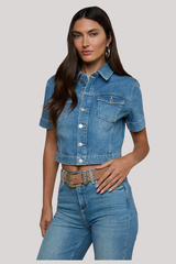 L'agence - Kirstie Jean Shirt Jacket - CALABASA