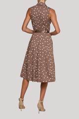 L'agence - Kylo Belted Shirt Dress - CARDECRU