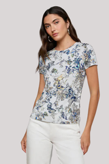 L'agence - Ressi Fitted Tee - GRYMTWAT