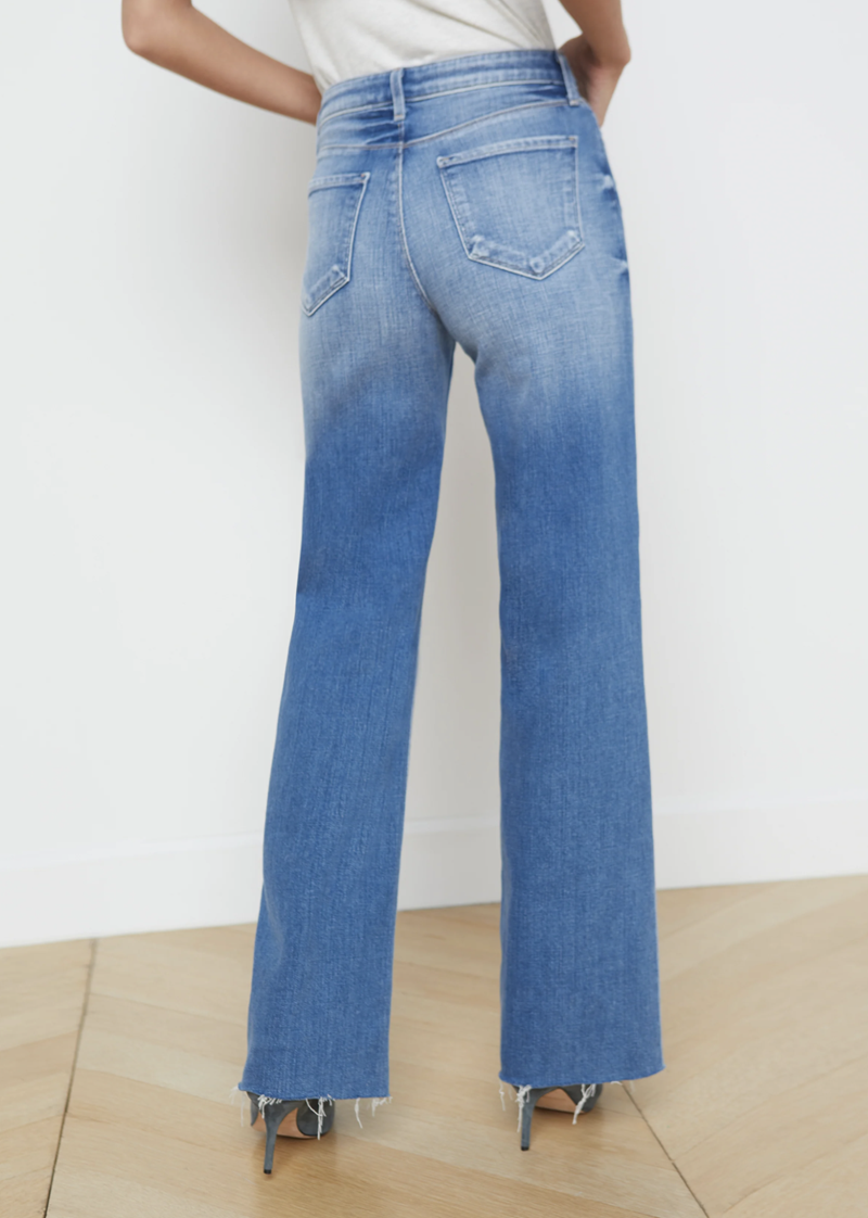 L'agence - Scottie Wide Leg Jeans - HAYWARD