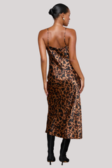 L'agence - Seridie Silk Slip Dress - BRMUALEO