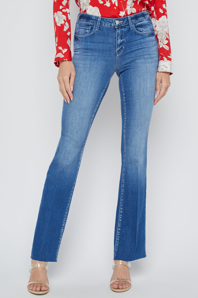 L'agence - Sneeki Low-Rise Straight-Leg Jean - PALERMO