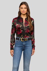 L'agence - Tyler Blouse - BLKBRGRR