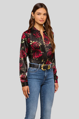 L'agence - Tyler Blouse - BLKBRGRR