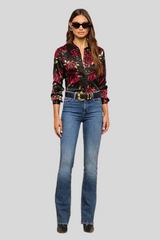 L'agence - Tyler Blouse - BLKBRGRR