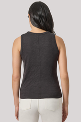 Lilla P - Back Seam Tank - BLACK
