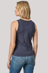 Lilla P - Back Seam Tank - NAVY