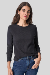 Lilla P - Long Sleeve Crewneck - BLACK