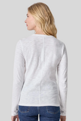 Lilla P - Long Sleeve Crewneck - WHITE