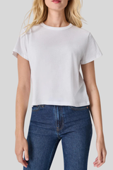 Lilla P - Organic Boxy Tee - WHITE
