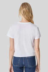 Lilla P - Organic Boxy Tee - WHITE
