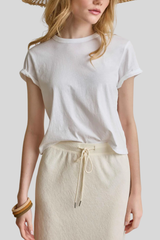 Lilla P - Organic Boxy Tee - WHITE