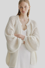 Lisa Yang - Thena Cardigan - CREAM