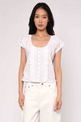 Love The Label - Vanda Top - BRIGHTWH