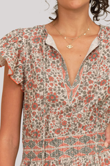 M.A.B.E - Della Print Maxi Dress - RUSTKHAK