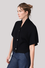M.Patmos - Ilam Cardigan - BLACK