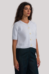 MJ.Watson - Cardigan - WHITE
