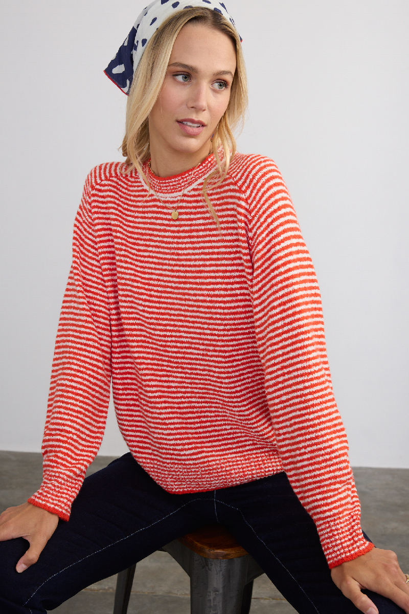 Margaret O'Leary - Lola Pullover - TOMATO