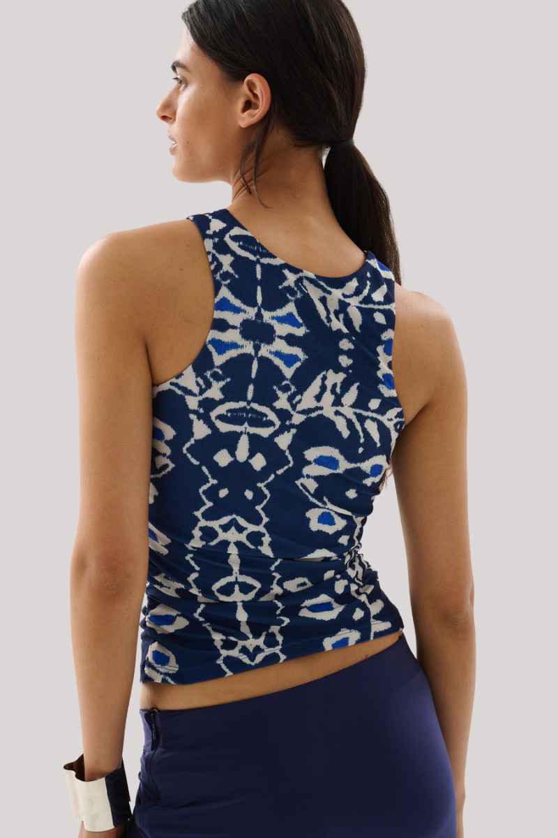 Maria Cher - Ensenada Berni Sleeveless Top - MARINE