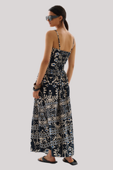 Maria Cher - Ensenada Finley Long Dress - MARINE