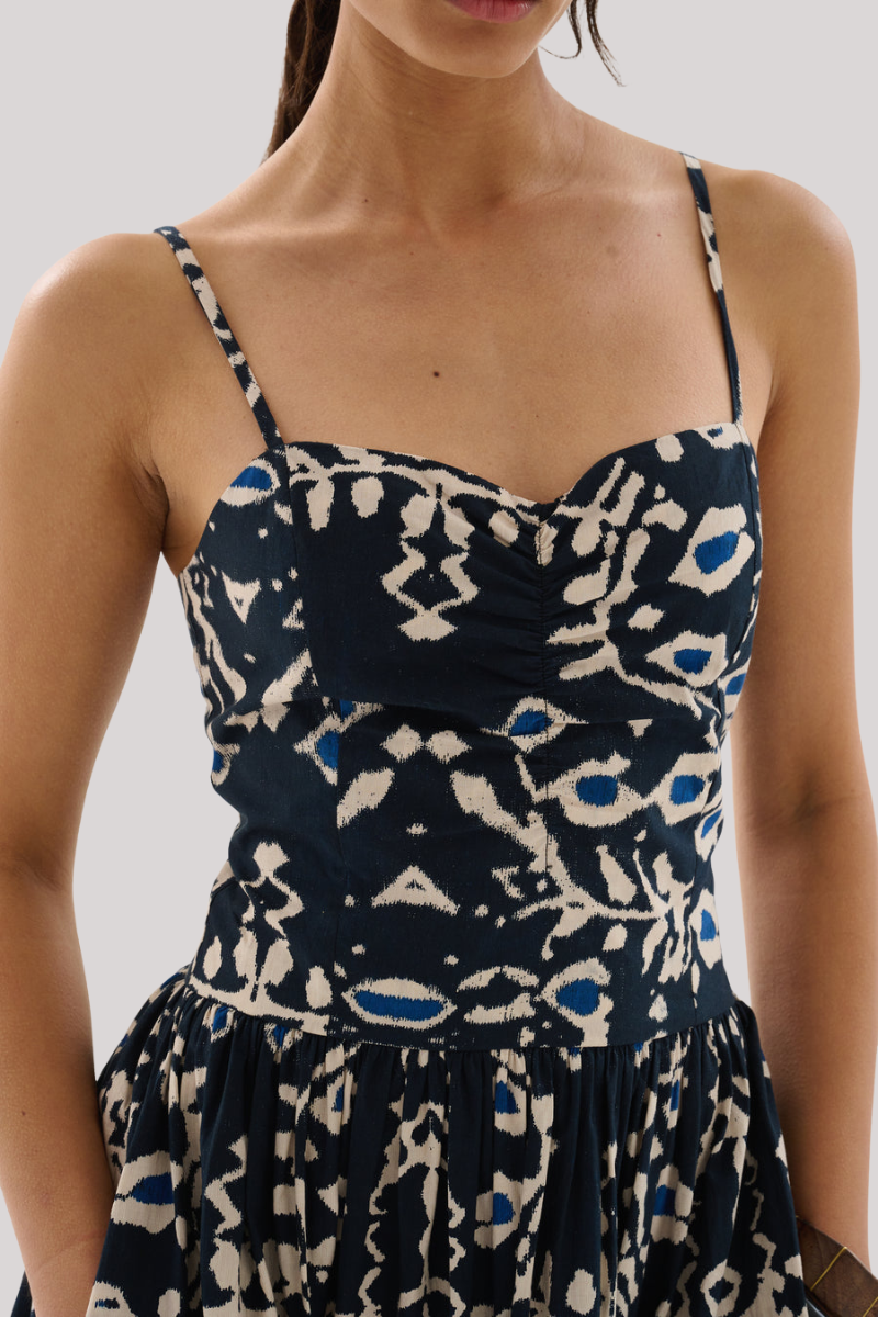 Maria Cher - Ensenada Finley Long Dress - MARINE