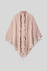 Minnierose - Cashmere Fringe Shawl - BRWSUGAR