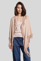 Minnierose - Cashmere Fringe Shawl - BRWSUGAR