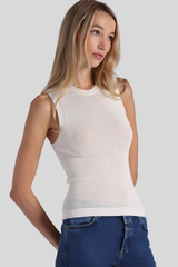 Minnierose - Mesh Stitch Tank - STARCH