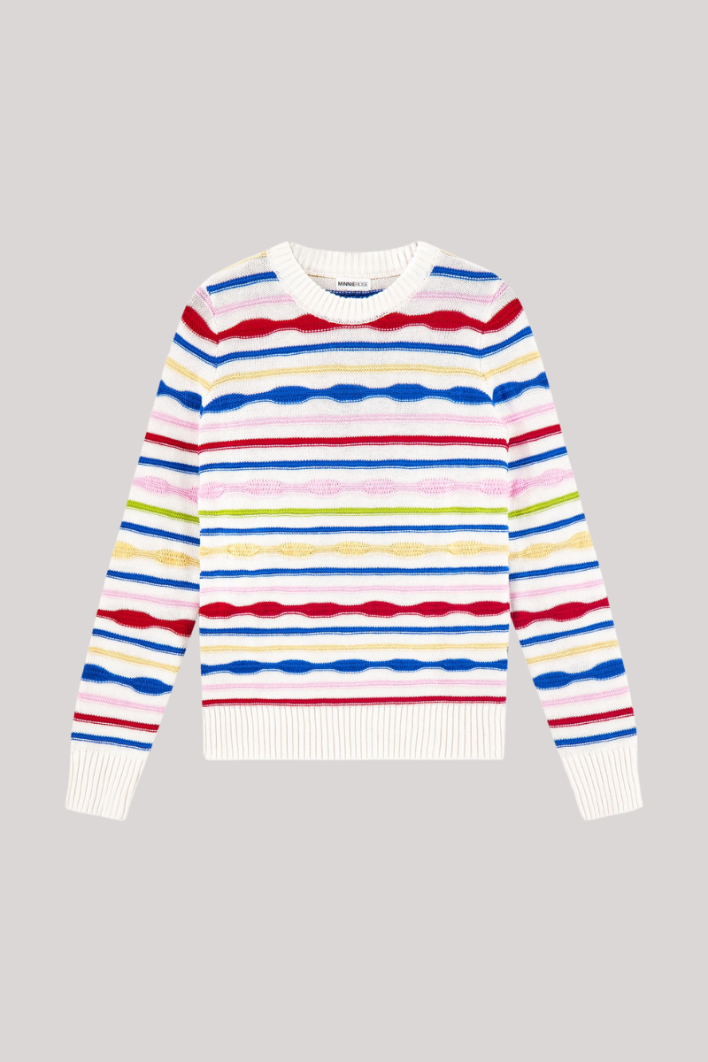 Minnierose - Novelty Striped Crew - MULCOMBO