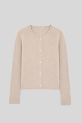 Minnierose - Sheer Luxury Cashmere Cardigan - BRWSUGAR