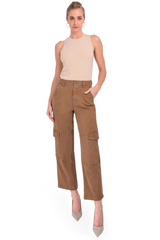 Minnierose - Viscose Crew Tank - BROWNSUG