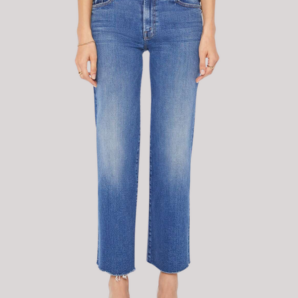 Mother - The Mid Rise Rambler Zip Ankle Fray