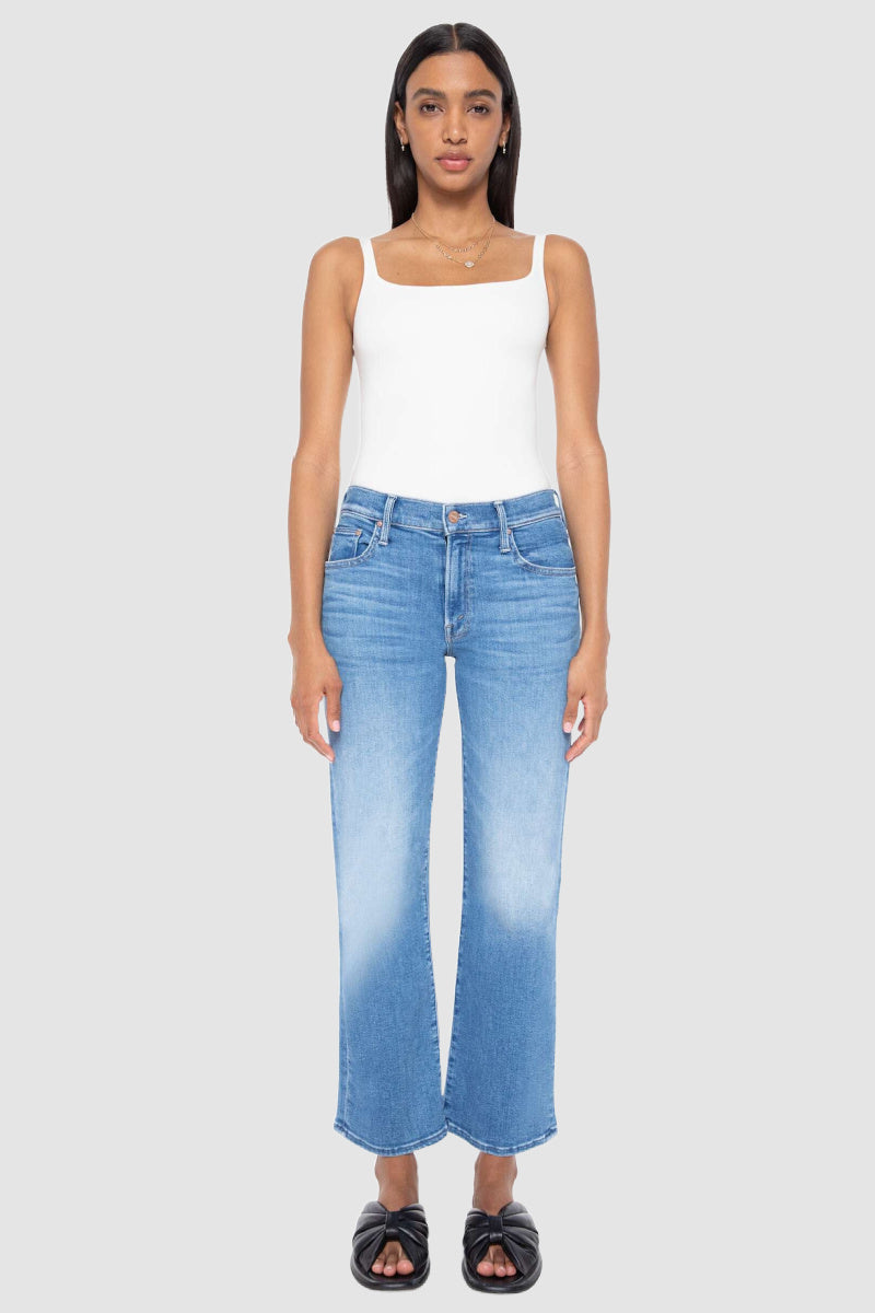 Mother - The Mid Rise Rambler Zip Ankle Denim - OUTOFBLU