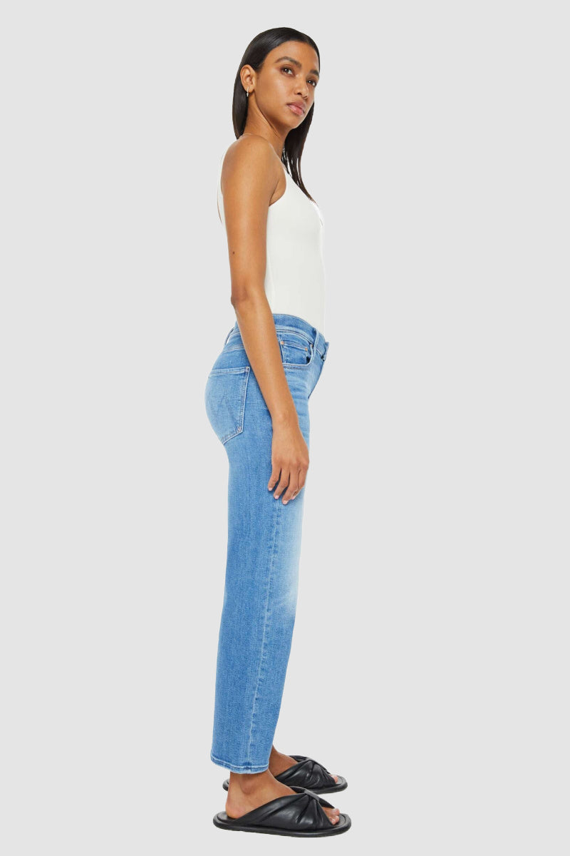 Mother - The Mid Rise Rambler Zip Ankle Denim - OUTOFBLU
