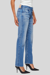 Moussy - Groveland Slim Straight - BLUE