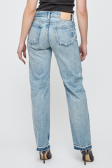 Moussy - MV Arverne Low-Rise Straight - BLUE