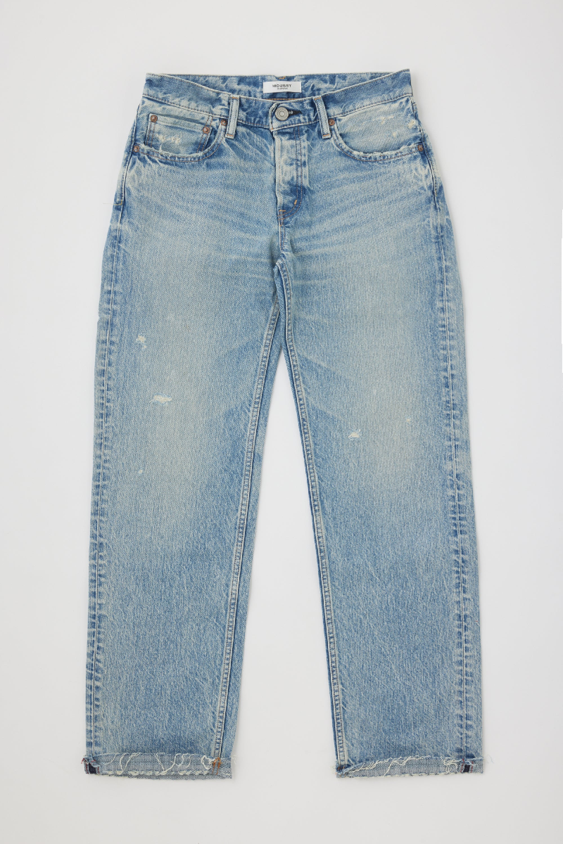Moussy - MV Arverne Low-Rise Straight - BLUE