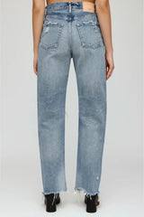 Moussy - MV Odessa Straight-Low Denim - LIGHBLUE