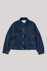 Moussy - MV Whitman Western Jacket - BLUE